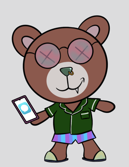 Best Polygon NFT Collection on Opensea - Jolly Teddy Party #6775
