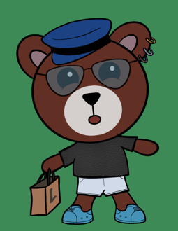 Best Polygon NFT Collection on Opensea - Jolly Teddy Party #6779