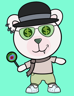 Best Polygon NFT Collection on Opensea - Jolly Teddy Party #6788