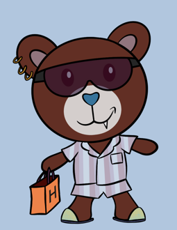 Best Polygon NFT Collection on Opensea - Jolly Teddy Party #680