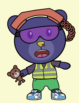 Best Polygon NFT Collection on Opensea - Jolly Teddy Party #6810