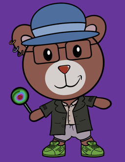 Best Polygon NFT Collection on Opensea - Jolly Teddy Party #6813
