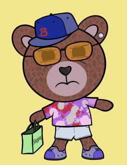 Best Polygon NFT Collection on Opensea - Jolly Teddy Party #6816