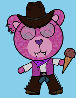 Best Polygon NFT Collection on Opensea - Jolly Teddy Party #6821