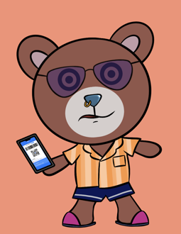 Best Polygon NFT Collection on Opensea - Jolly Teddy Party #6831