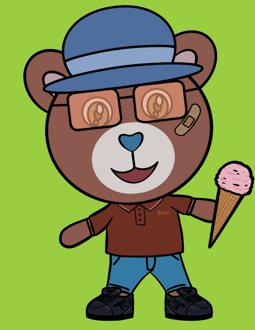 Best Polygon NFT Collection on Opensea - Jolly Teddy Party #6835