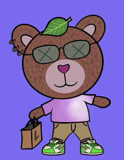 Best Polygon NFT Collection on Opensea - Jolly Teddy Party #6839