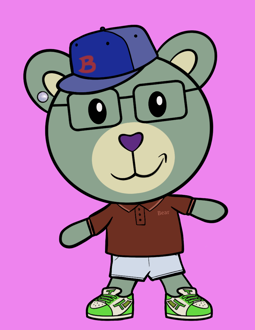 Best Polygon NFT Collection on Opensea - Jolly Teddy Party #6845