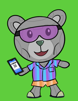 Best Polygon NFT Collection on Opensea - Jolly Teddy Party #6848