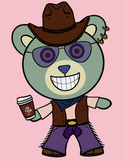 Best Polygon NFT Collection on Opensea - Jolly Teddy Party #6850