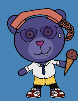 Best Polygon NFT Collection on Opensea - Jolly Teddy Party #6852