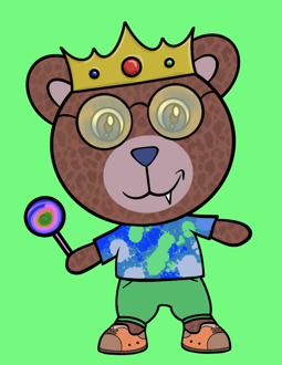 Best Polygon NFT Collection on Opensea - Jolly Teddy Party #6855