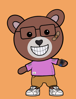 Best Polygon NFT Collection on Opensea - Jolly Teddy Party #6857