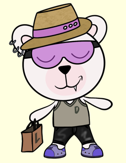Best Polygon NFT Collection on Opensea - Jolly Teddy Party #6865