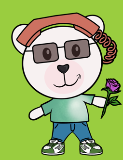 Best Polygon NFT Collection on Opensea - Jolly Teddy Party #6868