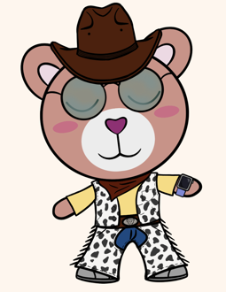 Best Polygon NFT Collection on Opensea - Jolly Teddy Party #6876