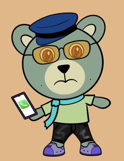Best Polygon NFT Collection on Opensea - Jolly Teddy Party #6888