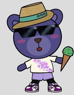 Best Polygon NFT Collection on Opensea - Jolly Teddy Party #6890