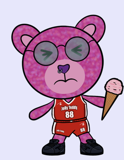 Best Polygon NFT Collection on Opensea - Jolly Teddy Party #6893