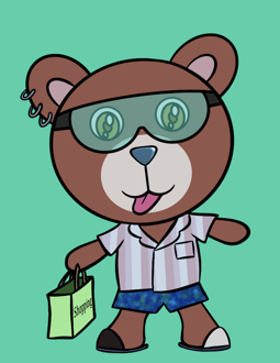 Best Polygon NFT Collection on Opensea - Jolly Teddy Party #6894