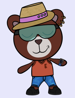 Best Polygon NFT Collection on Opensea - Jolly Teddy Party #6898