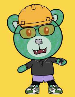 Best Polygon NFT Collection on Opensea - Jolly Teddy Party #6899