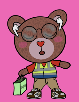 Best Polygon NFT Collection on Opensea - Jolly Teddy Party #690
