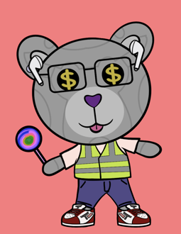 Best Polygon NFT Collection on Opensea - Jolly Teddy Party #7