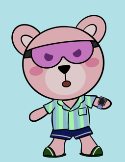 Best Polygon NFT Collection on Opensea - Jolly Teddy Party #7004