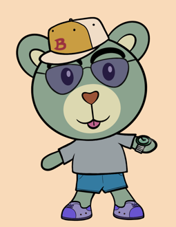 Best Polygon NFT Collection on Opensea - Jolly Teddy Party #7009
