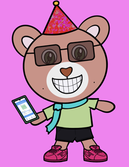 Best Polygon NFT Collection on Opensea - Jolly Teddy Party #7010