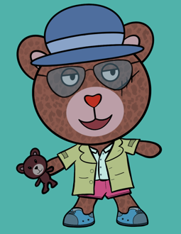 Best Polygon NFT Collection on Opensea - Jolly Teddy Party #7017