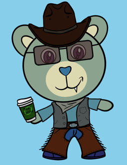 Best Polygon NFT Collection on Opensea - Jolly Teddy Party #7024