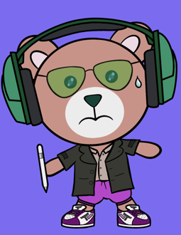 Best Polygon NFT Collection on Opensea - Jolly Teddy Party #7037