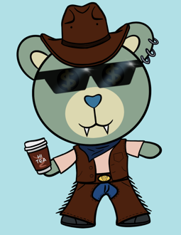Best Polygon NFT Collection on Opensea - Jolly Teddy Party #7043