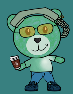 Best Polygon NFT Collection on Opensea - Jolly Teddy Party #7047