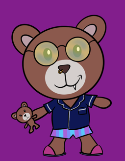 Best Polygon NFT Collection on Opensea - Jolly Teddy Party #7050