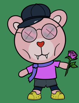 Best Polygon NFT Collection on Opensea - Jolly Teddy Party #7102