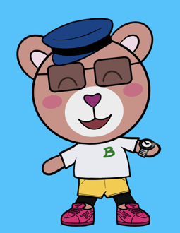 Best Polygon NFT Collection on Opensea - Jolly Teddy Party #7118
