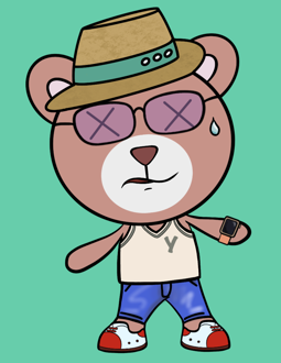 Best Polygon NFT Collection on Opensea - Jolly Teddy Party #7132
