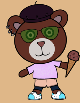 Best Polygon NFT Collection on Opensea - Jolly Teddy Party #7140