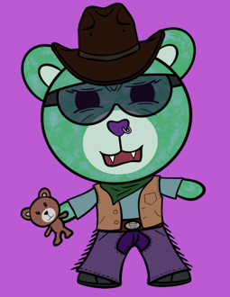 Best Polygon NFT Collection on Opensea - Jolly Teddy Party #7141
