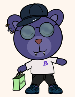 Best Polygon NFT Collection on Opensea - Jolly Teddy Party #7148