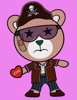 Best Polygon NFT Collection on Opensea - Jolly Teddy Party #7202