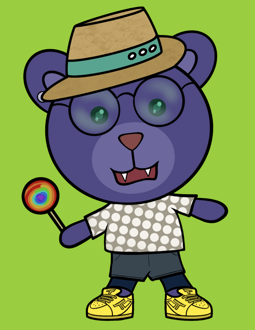 Best Polygon NFT Collection on Opensea - Jolly Teddy Party #7208