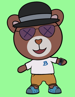 Best Polygon NFT Collection on Opensea - Jolly Teddy Party #7213