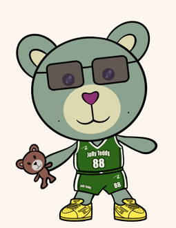 Best Polygon NFT Collection on Opensea - Jolly Teddy Party #7220