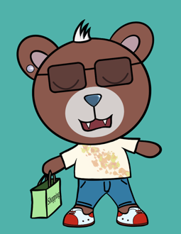 Best Polygon NFT Collection on Opensea - Jolly Teddy Party #7223