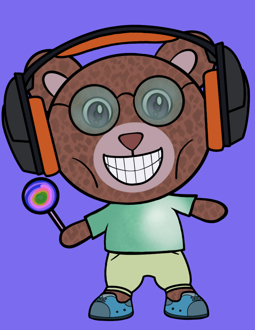 Best Polygon NFT Collection on Opensea - Jolly Teddy Party #7231