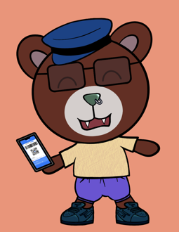 Best Polygon NFT Collection on Opensea - Jolly Teddy Party #7235